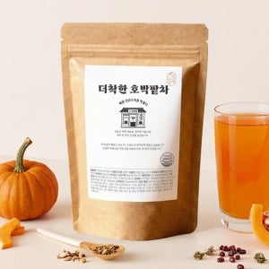 호박팥차 티백 임산부 물 붓기 만하면 마시는 차종류 카페인 없는차