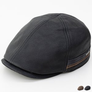 천연가죽 귀달이 헌팅캡 귀덮개 중년남성 방한 도리구찌