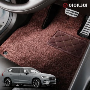 아이나비 볼보 XC60 페이스리프트 순정매트 방수 패브릭 카매트