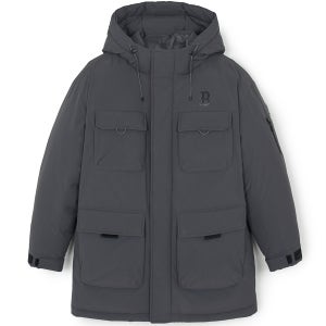 [MLB] 고프코어 후드 미드 패딩 (3 COLOR)