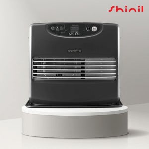 신일 팬히터 1200 캠핑 가정용 석유 히터 사무실 난로 캠핑용 공장 등유 온풍기 블랙