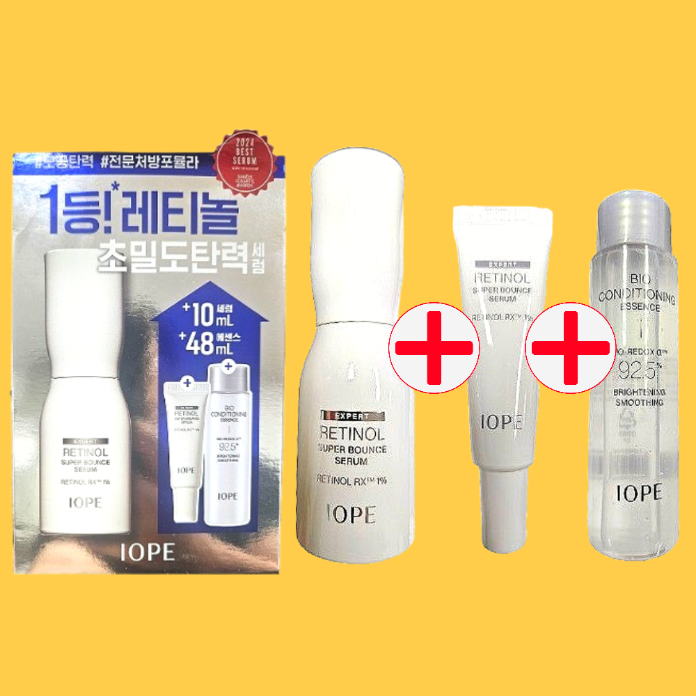 아이오페 레티놀 슈퍼 바운스 세럼 30ml (+세럼 10ml+에센스 48ml)