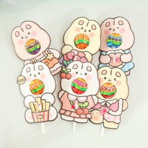 캐릭터사탕 개별포장 지역아동센터 학원 교회 회사 홍보 판촉 응원간식