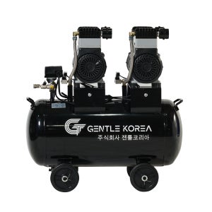 젠틀코리아 5마력 콤프레샤 60L 목공 단상 에어 콤프레샤 오일리스 도색작업 고급형 블랙