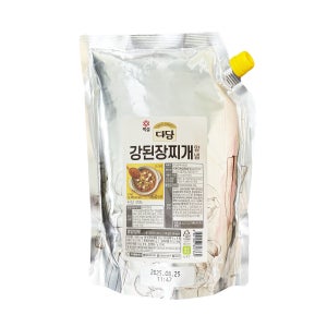 소비기한 25-11-23 / 다담 강된장양념 2kg
