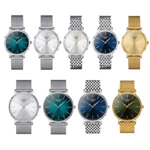 국내백화점 티쏘 에브리타임 34mm 40mm 남성 여성 커플 시계