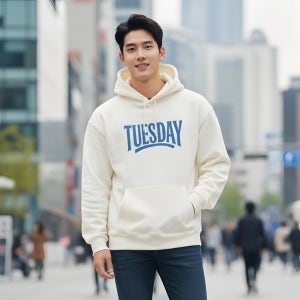 월화수목금토일 고민없이 입는 데일리 요일 맨투맨 후드티