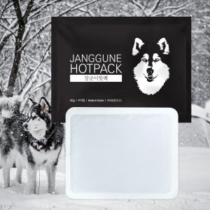 국산 붙이는 장군이 파스형 핫팩 60g 부착형 100개