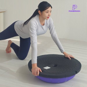 파워몬 보수볼 밸런스 필라테스 요가 반짐볼 하프 돔볼 홈트 코어운동 프리미엄 60cm