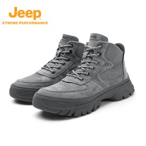 Jeep/지프 아웃도어 등산화 경량 오프로드 도보화 그레이