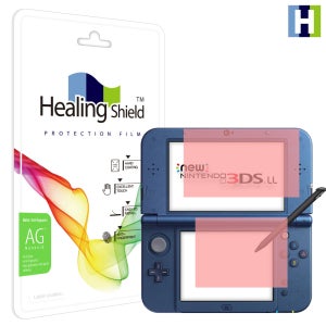 닌텐도 3DS LL 액정보호 저반사 지문방지 필름 상단 1매 하단 1매