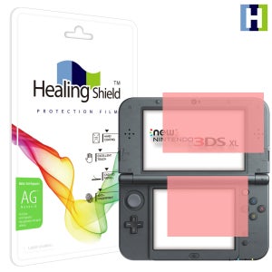 닌텐도 뉴 3DS XL 액정보호 저반사 지문방지 필름 상단 1매 하단 1매