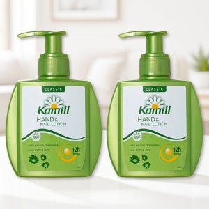 카밀 모이스처 펌핑 핸드로션 세트 125ml 2개 독일 고보습 대용량 오리지널 보습케어