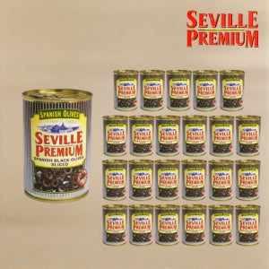 [수입직영몰] 세빌프리미엄 블랙올리브 슬라이스 385g, 24개