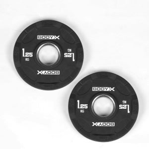 바디엑스 우레탄 중량원판 탑구구 바벨 헬스 플레이트 1.25kg