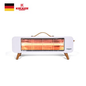 크루거 석영관 히터 뉴트로 탁상용 ZMH-1085W 직사각 400W