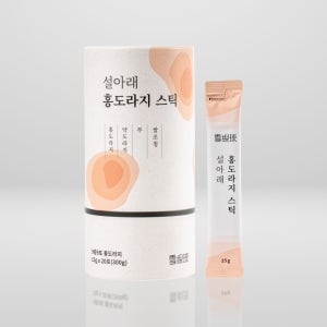 설아래 홍도라지 스틱 도라지청 20포, 3개