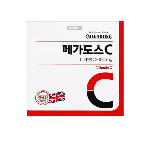 고려은단 메가도스 2000 비타민c 가루 분말 파우더 골드 메가 비타도스