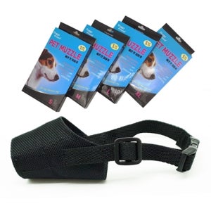 산책시 매너견을위한 강아지입마개 물음방지용 대형견입마개