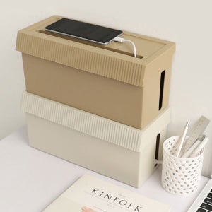 수납함 선정리 정리함 사무실 책상 선정리 리빙 박스 데스크