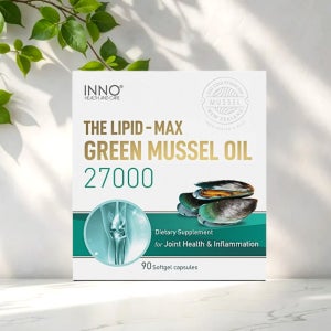 이노헬스 초록홍합 오일 27000 뉴질랜드 초록입홍합 mussel 90캡슐, 3개