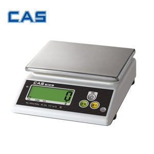 CAS 주방 전자저울 WZ-2D 최대 6kg 2g, 실버