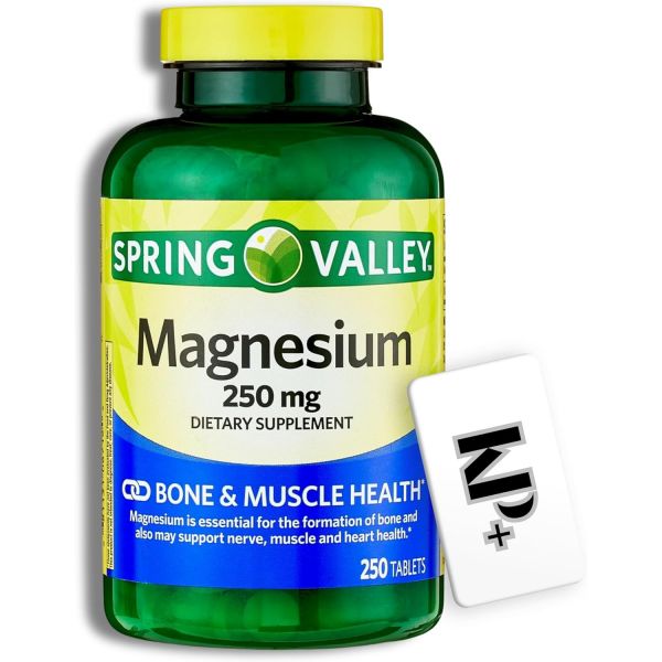 불안 <b>스프링 밸리</b> 마그네슘 250mg 250개 + (KP+스티커)