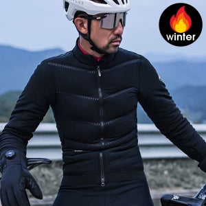 NSR 폰도 엑셀 라이트 패딩 자켓 남성 자전거 방풍 방한 겨울 자켓 영하권 라이딩