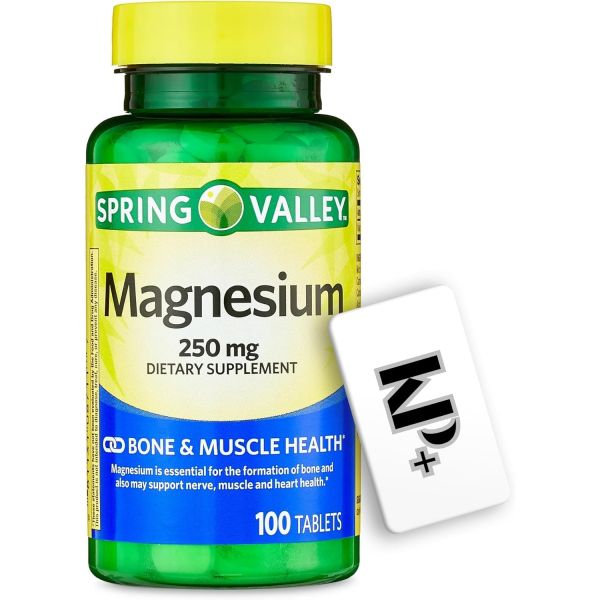 <b>스프링 밸리</b> 마그네슘 250mg 100정 정제