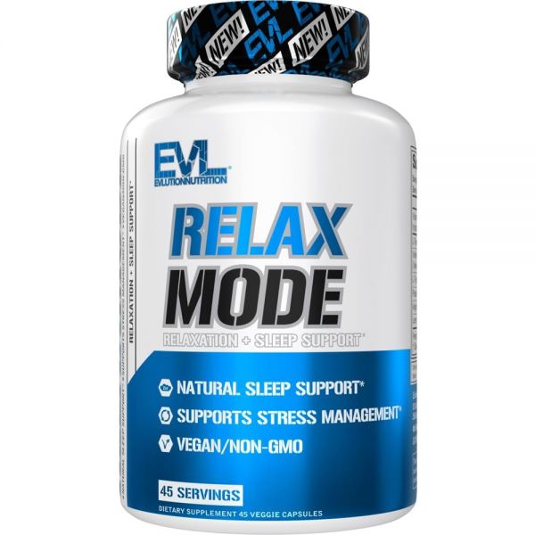 <b>에볼루션 뉴트리션</b> 릴렉스 모드 자연 L<b>테아닌</b> 발레리안 루트 추출물 등 포함 비건 비GMO 45인분 45가지