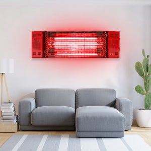 한빛 전기 히터 근적외선 난로 스토브 벽걸이 HV-1060W 업소용 스텐드겸용 난방기 국산