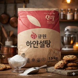 큐원 하얀 설탕 15kg 백설탕