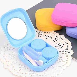 휴대용 렌즈케이스 보관함 세트 서클렌즈 휴대하기좋은