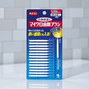 치간칫솔 0.2mm 초극세 ssss 마이크로 어금니 칫솔 치간 치솔 I형 15p