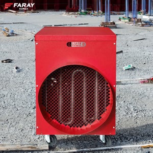 화레이 전기온풍기 전기열풍기 산업용 공업용 열풍기 186m²