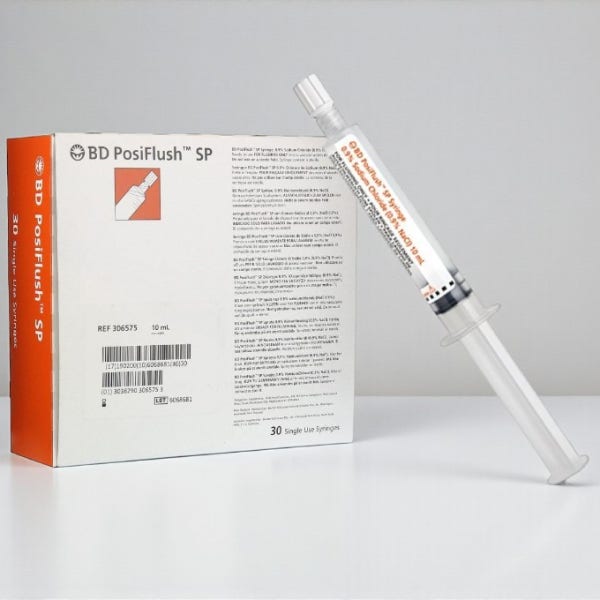멸균식염수 팩 일회용 멸균 생리식염수 염화나트륨액 주사기형 10ml 30개입