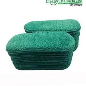 교체 칠판 지우개 패드 리필 극세사 칠판 지우개 학용품 10개