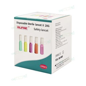 릴리파인 자동란셋 전규격 / 안전란셋 당뇨병소모성재료청구 Safety Lancet 랜싯