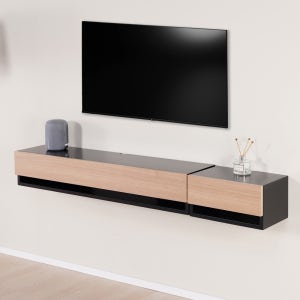 벽걸이 거실장 셋톱박스 협탁 세트 BE