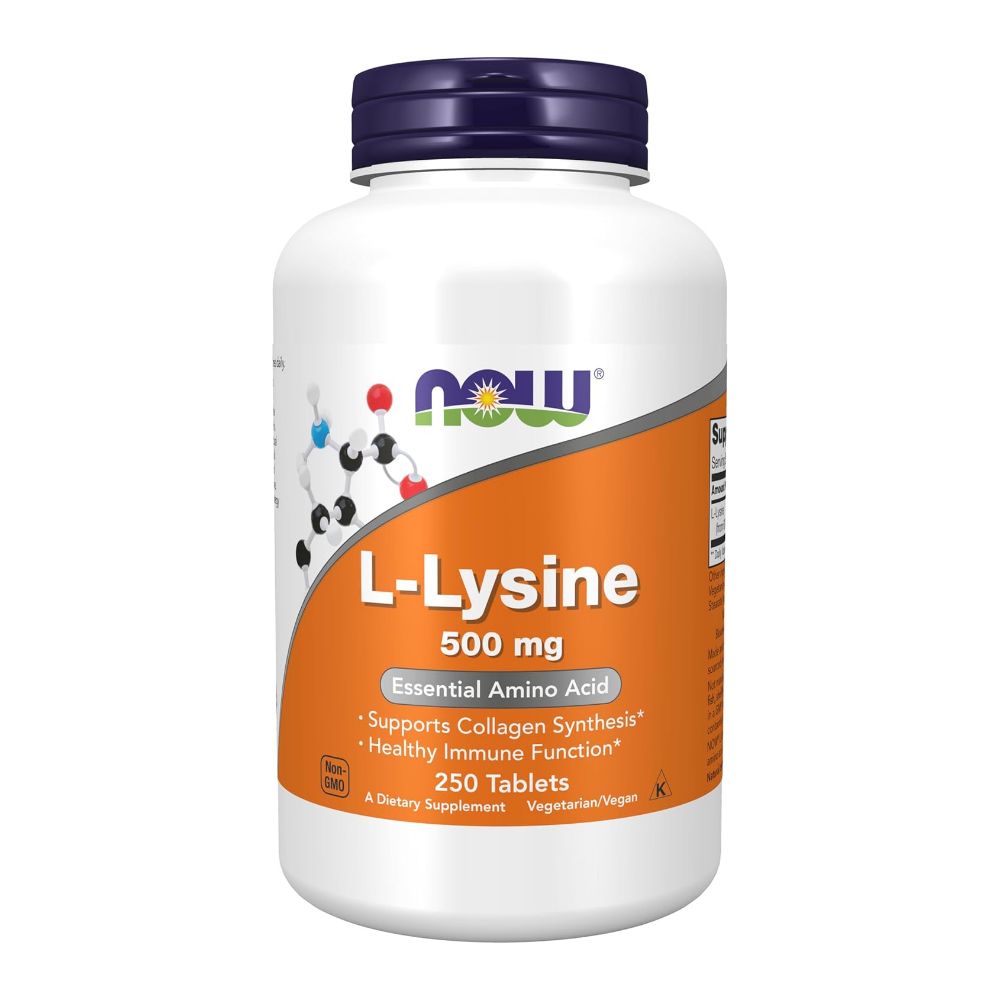 나우푸드 <b>라이신</b> <b>엘</b> L-Lysine <b>500mg</b> 250정, 1개