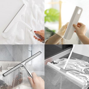 필굿리빙 욕실 롱 스퀴지 스퀴즈 유리창 청소도구 화장실 바닥 물기제거 창문 거울