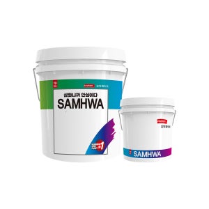 삼화 원터치방수 옥상방수 우레탄 페인트 셀프 수성 1액형 탄성방수제 16L