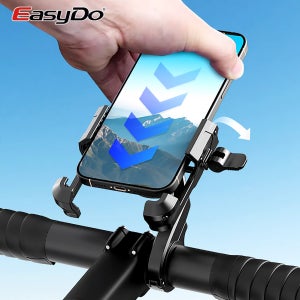 Easydo 자전거 휴대폰거치대 폰홀더 튼튼한 알루미늄 거치대 가민호환