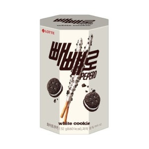롯데 빼빼로 화이트쿠키 132g 대용량 9개