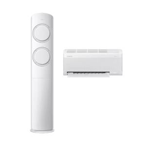 삼성 AI 비스포크 Q9000 투인원 에어컨 56.9+18.7m 실외기포함 AF60F17D11GRS