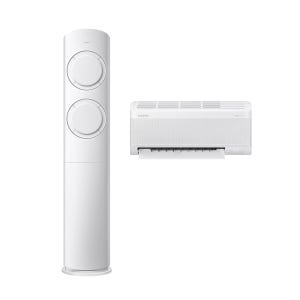 삼성 AI 비스포크 Q9000 투인원 에어컨 56.9+18.7m 실외기포함 AF60F17D11WRS