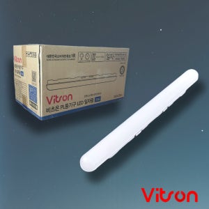 비츠온 LED 형광등 일자등 30W 1BOX(25EA) 가정용 580mm 주광색
