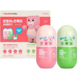 GRN 분홍이 초록이 슬림밸런스 벨리곰 기획세트