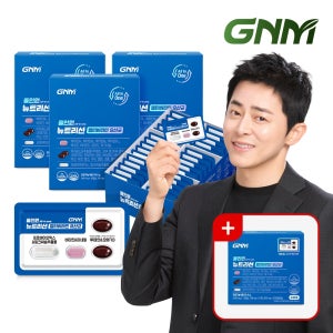 [+10판] 비타민+유산균+밀크씨슬 +오메가3+루테인 GNM 올인원 멀티비타민 3박스