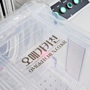 수저 숟가락 젓가락 개별 텍스트 입력 UV 레이저 각인 인쇄